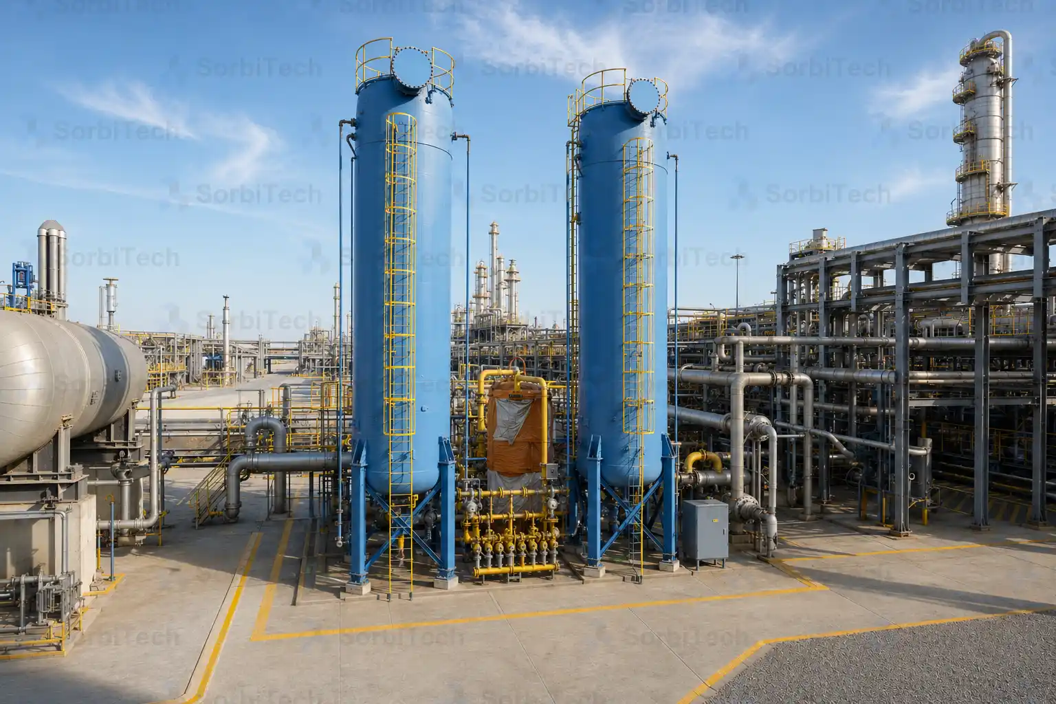 Twin Tower TSA Gas Dehydration Unit Sorbitech