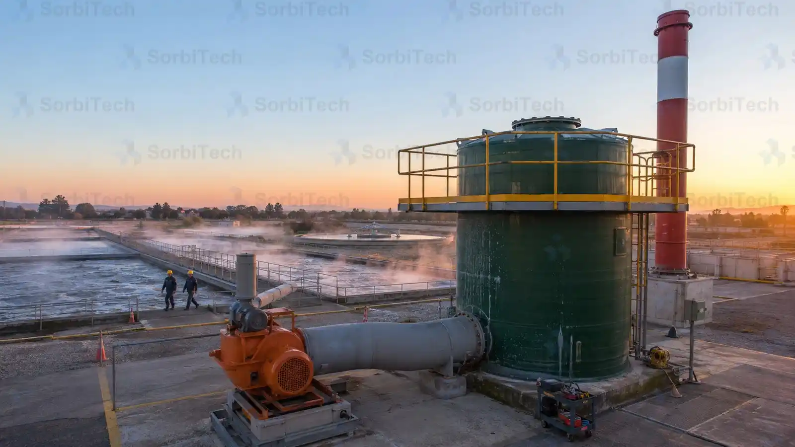 Industrial Odor and Air Stream Carbon Filtration