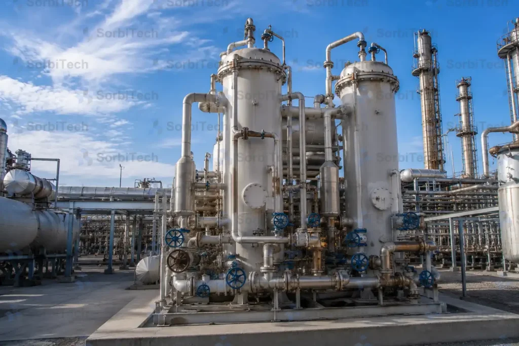 SorbiTech industrial purification and separation plant